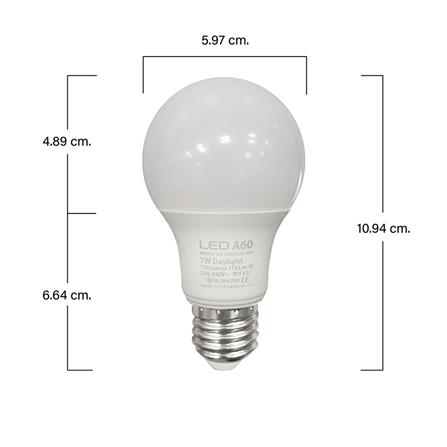 หลอด LED EVE A60 W.N.T 7 วัตต์ DAYLIGHT E27_6