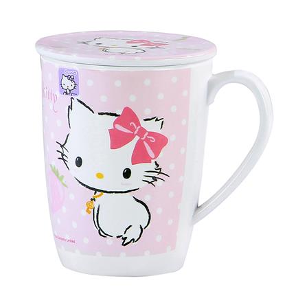 ถ้วยหู+ฝาเมลามีน 450ml SUPERWARE KITTY CHARMMY_0