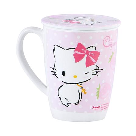 ถ้วยหู+ฝาเมลามีน 450ml SUPERWARE KITTY CHARMMY_1