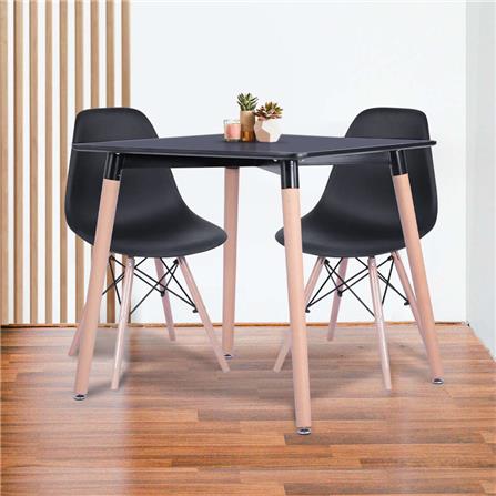 2-SEAT DINING TABLE SET AS FURNITURE  BLACKALANGEL BLACK_6