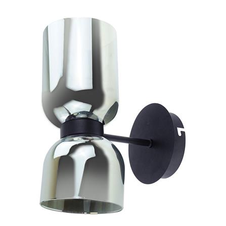 ไฟกิ่งใน CARINI VS0375-2B 2 หัว สีนิกเกิล/ดำ_0