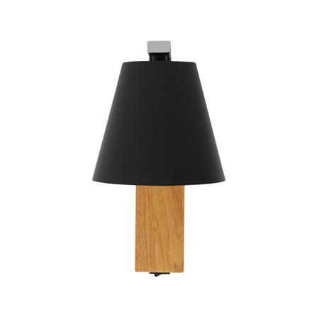 ไฟกิ่งใน CARINI VW0370-1 1 หัว สีดำ/ลายไม้_1