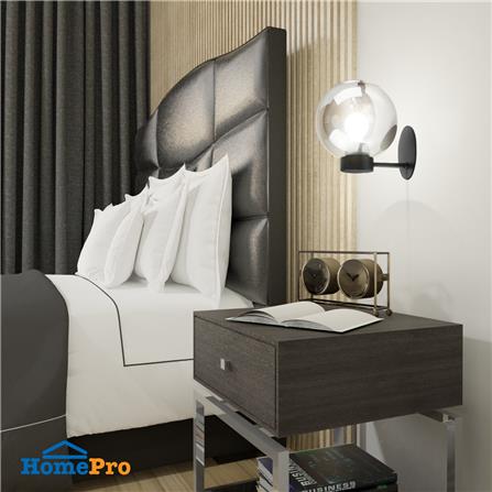 ไฟกิ่งใน CARINI VW0373-1B 1 หัว สีนิกเกิล/ดำ_2