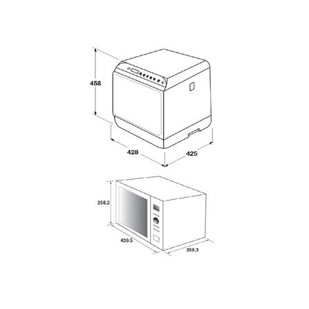 เช็ตเครื่องล้างจาน+ไมโครเวฟ HAFELE 495.07.312_3