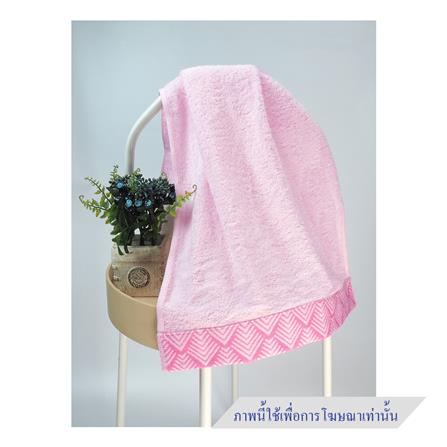 ผ้าขนหนู ROSE RIDGE 15x30 นิ้ว สีชมพู