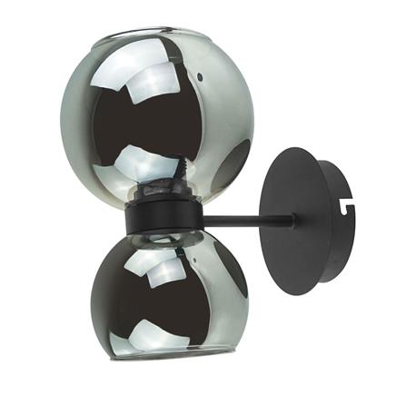 ไฟกิ่งใน CARINI VW0373 2 หัว สีนิเกิล/ดำ_0