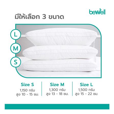 หมอนหนุน BEWELL ERGONOMIC SWE-02 ไซซ์ S_6