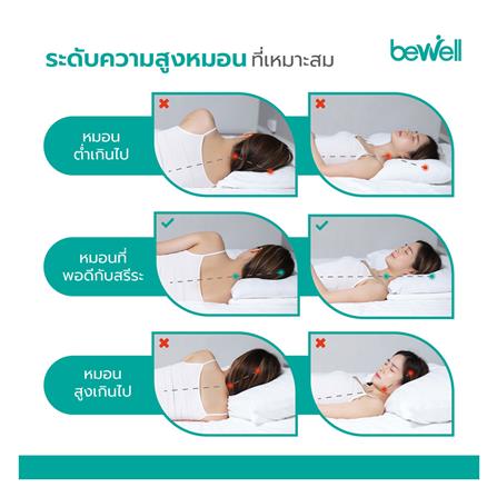 หมอนหนุน BEWELL HYBRIDDOWN SWE-01 ไซซ์ L_5