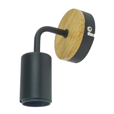 ไฟกิ่งใน CARINI VW0371-1 1 หัว สีดำ/ลายไม้_0