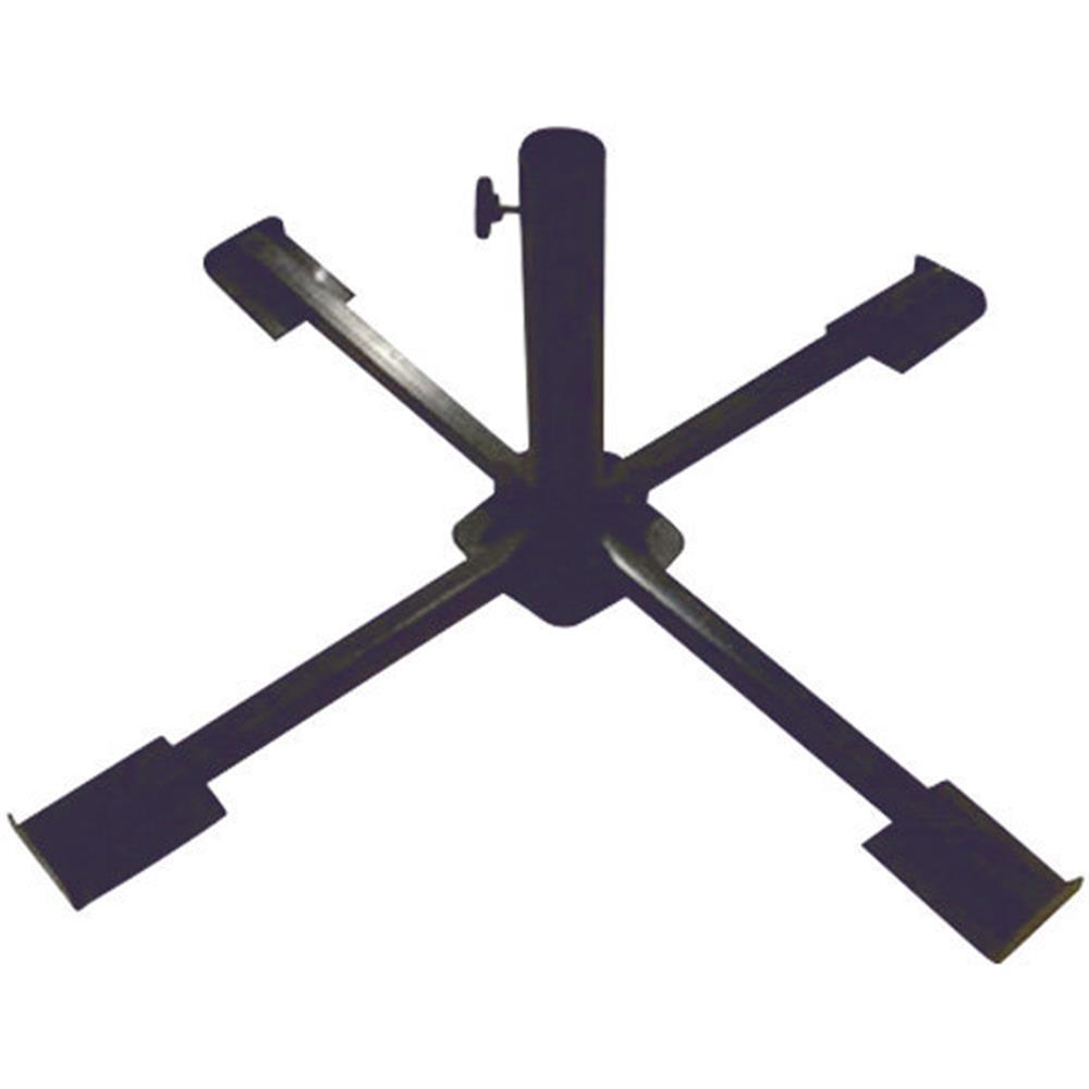 ขาตั้งร่มเหล็ก 4 ขา SPRING PB001 สีดำ