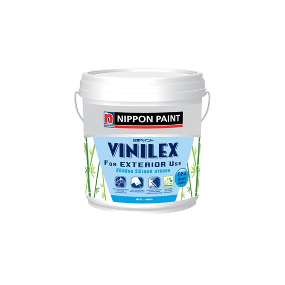 สีน้ำทาภายนอก NIPPON VINILEX BASE D ด้าน 2.5 แกลลอน