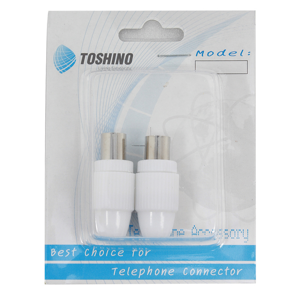 ปลั๊ก 75 โอห์ม BST-6601-2 TOSHINO