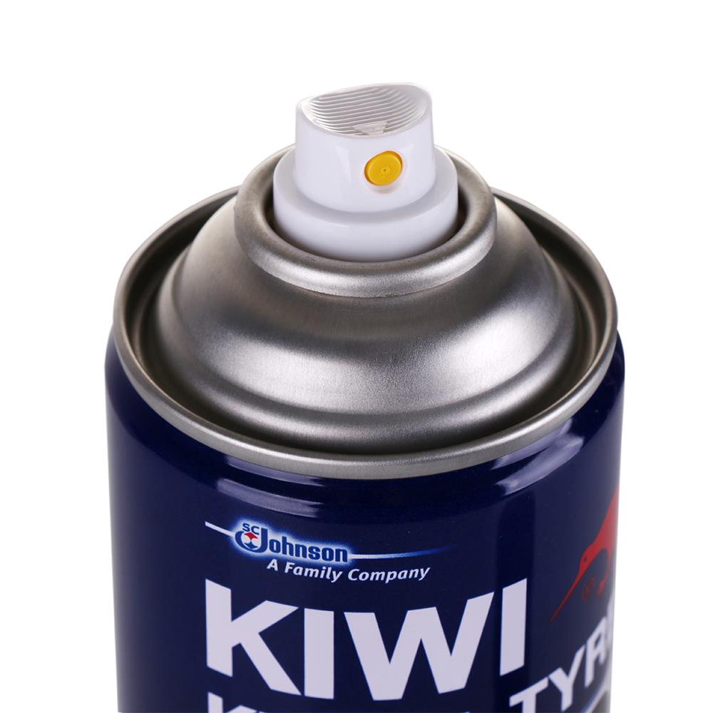 น้ำยาเช็ดเคลือบเงายางรถ KIWI MR.MUSCLE 400 กรัม