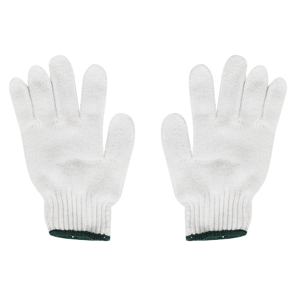 ถุงมือทอ FITT #5 สีขาว