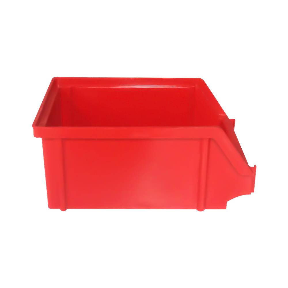 กล่องเครื่องมือพลาสติก DIY ขนาดเล็ก 6 นิ้ว สีแดง