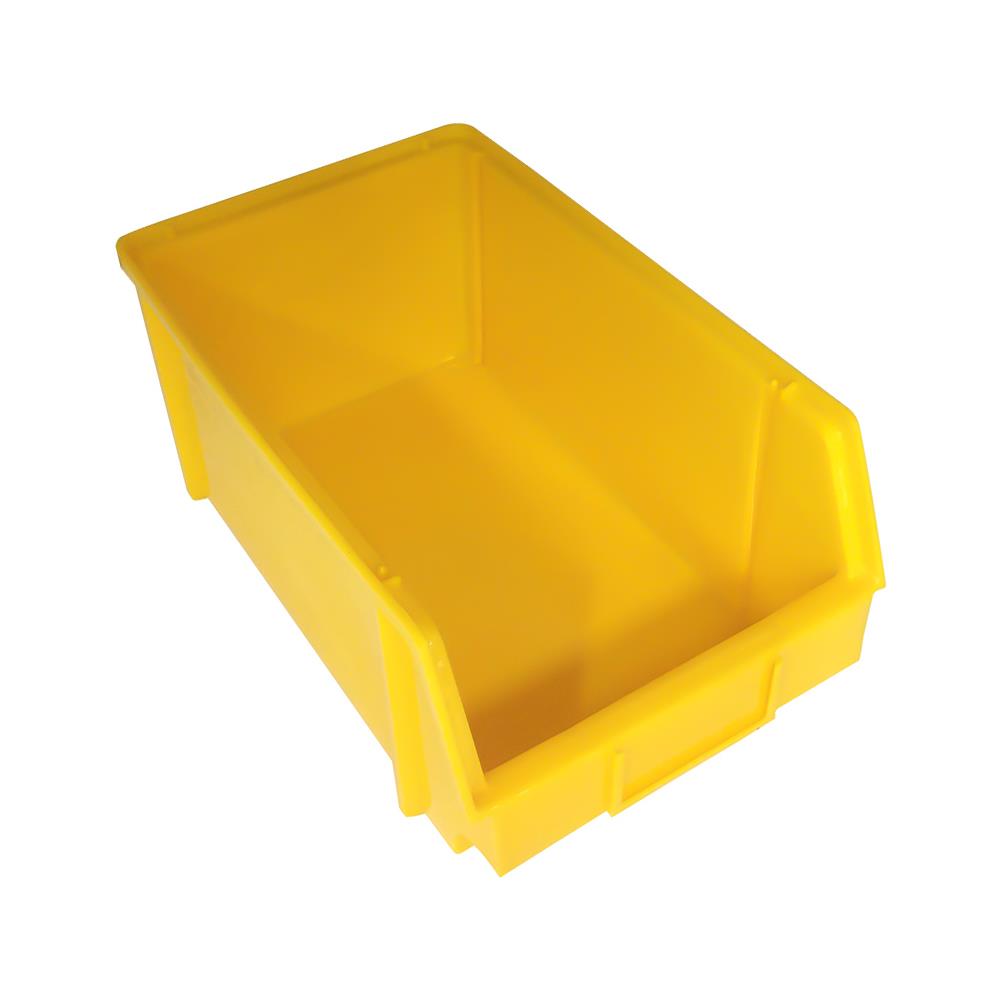 กล่องเครื่องมือพลาสติก DIY ขนาดใหญ่ 13 นิ้ว สีเหลือง