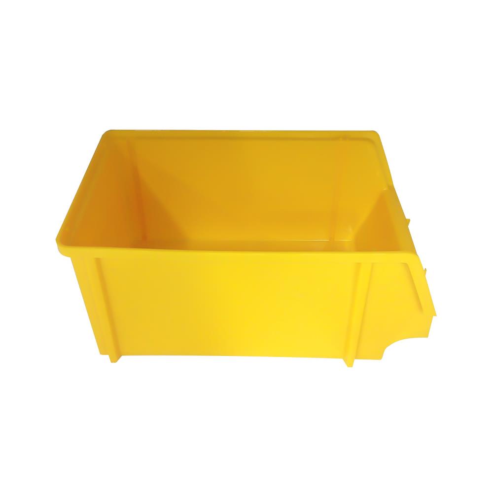 กล่องเครื่องมือพลาสติก DIY ขนาดใหญ่ 13 นิ้ว สีเหลือง