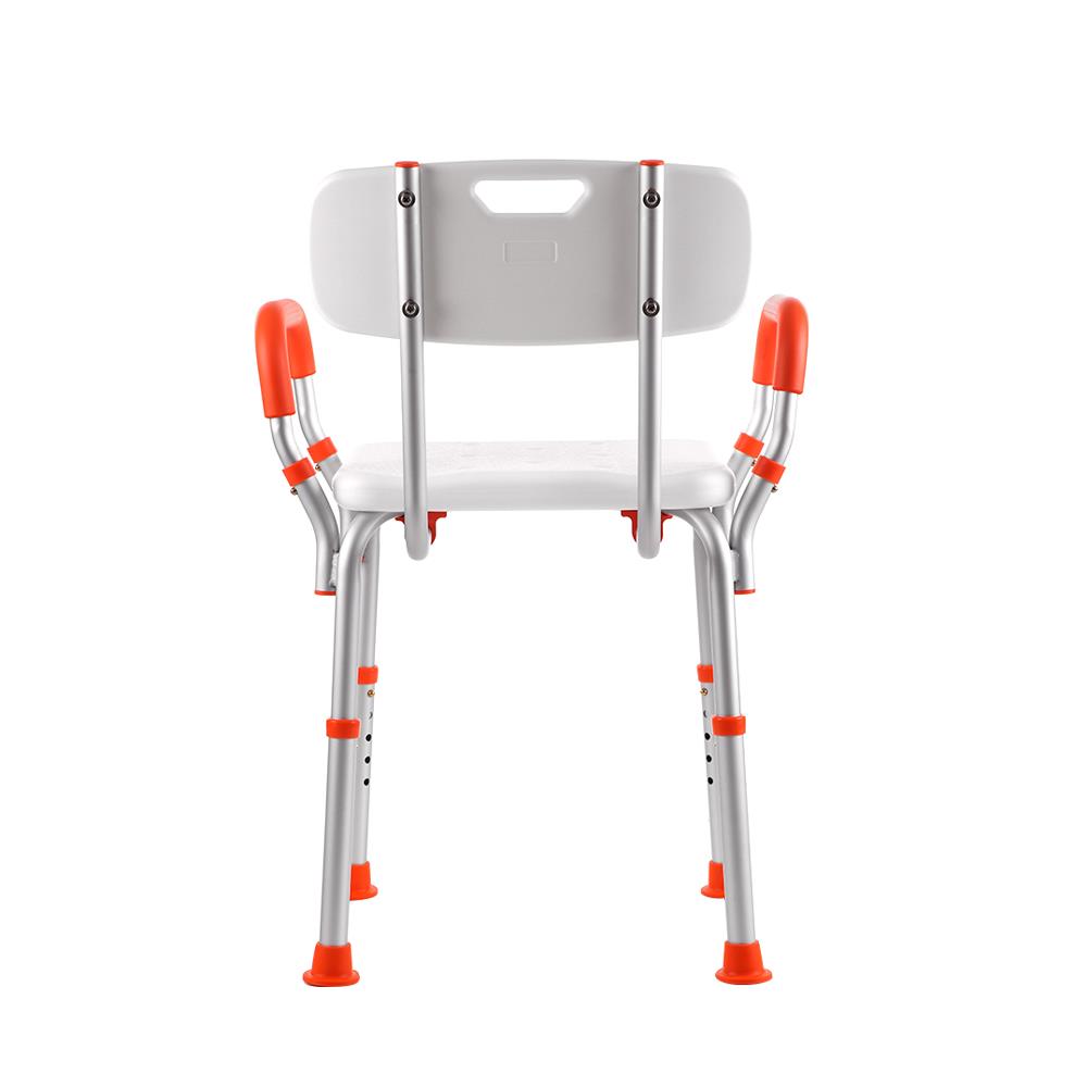 เก้าอี้อาบน้ำ MOYA 5041RBOR สีขาว/ส้ม