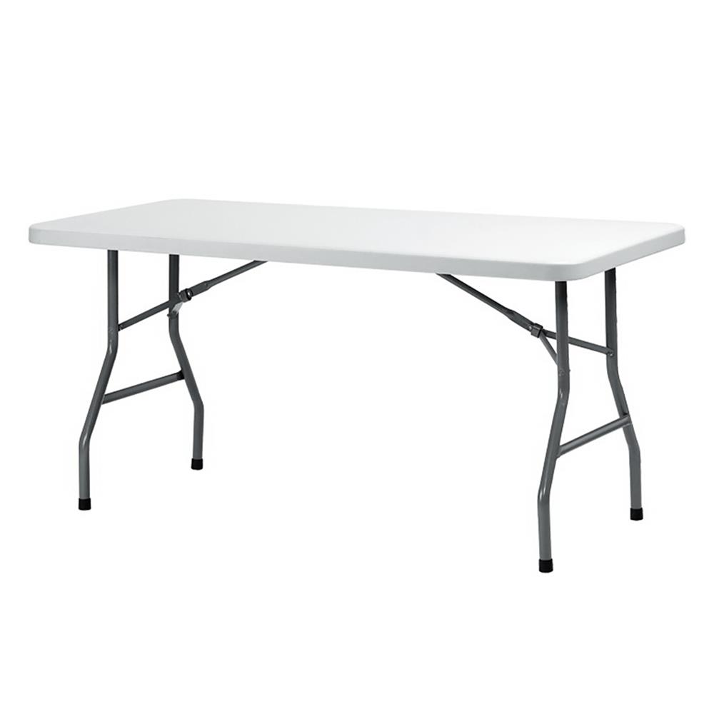 โต๊ะพลาสติก HDPE JKN T-150B สีขาว