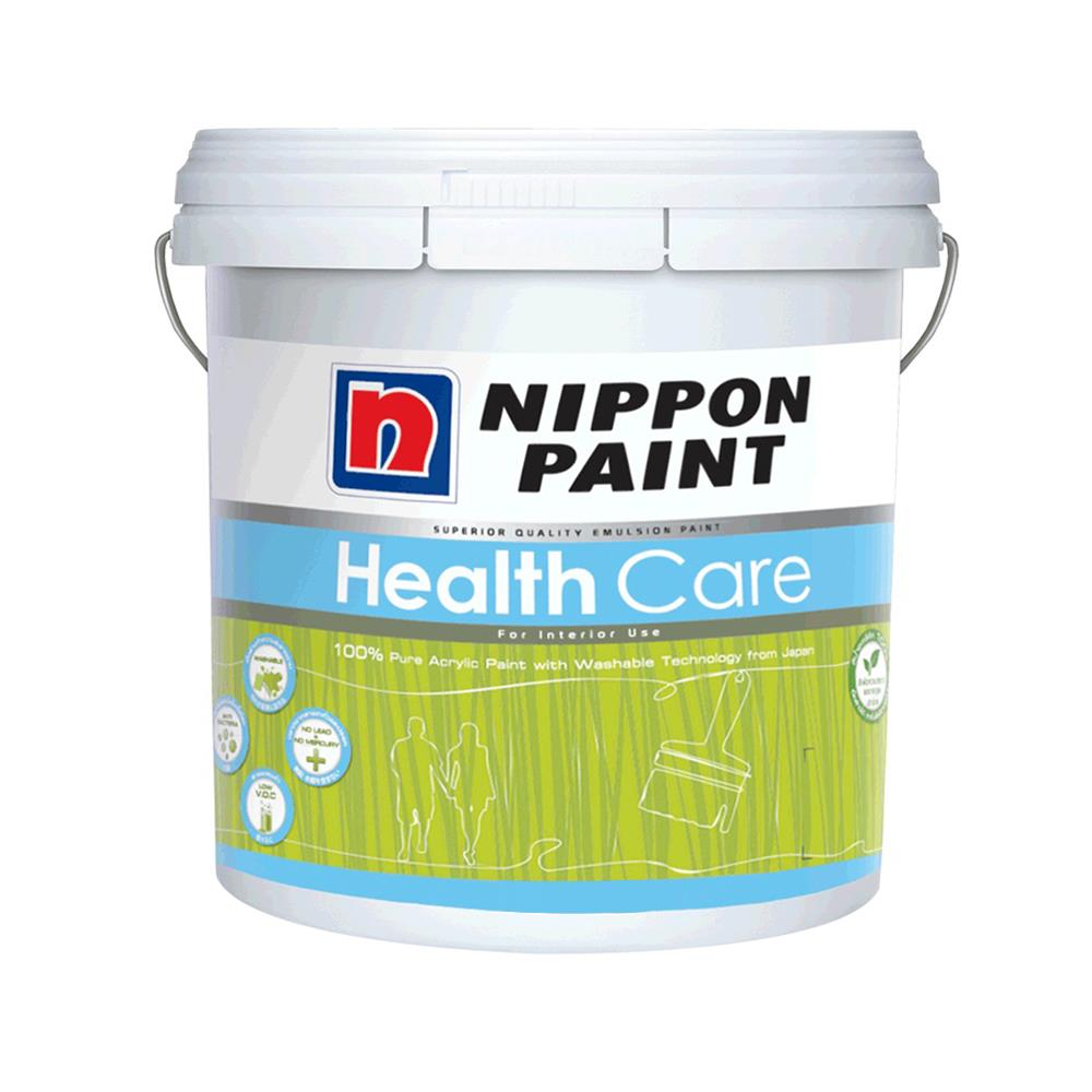 สีน้ำทาภายใน NIPPON HEALTHCARE BASE C กึ่งเงา 2.5 แกลลอน