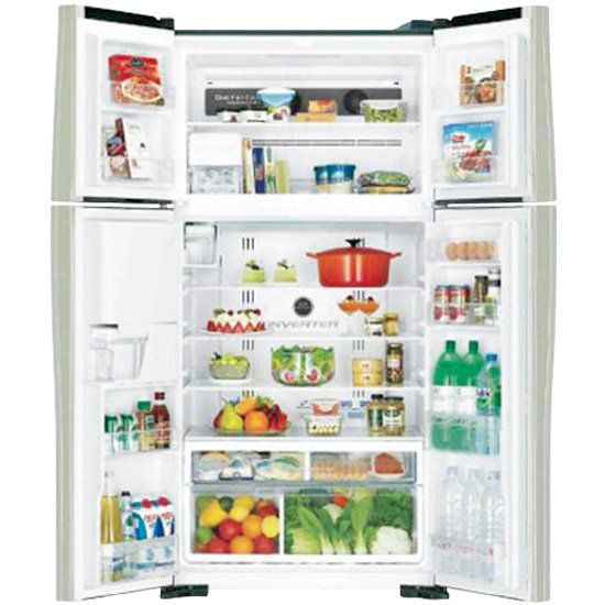 ตู้เย็น MULTI-DOORS HITACHI R-W600PWX GBK 20.6 คิว กระจกดำ