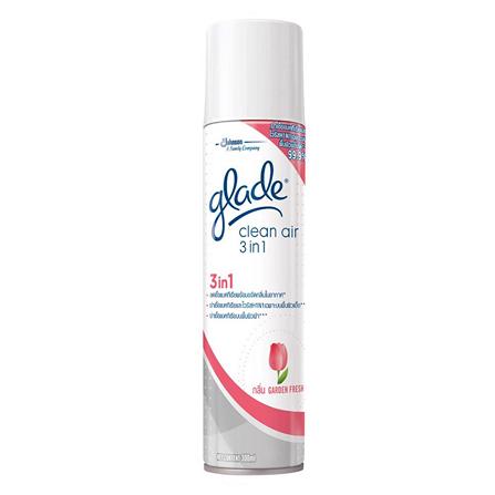 สเปรย์ปรับอากาศ GLADE 3 IN 1 320ml GARDEN_0