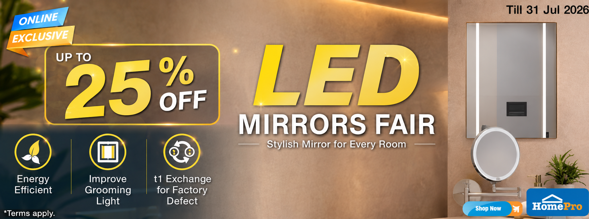LED MIRROR CATEGORY SALES