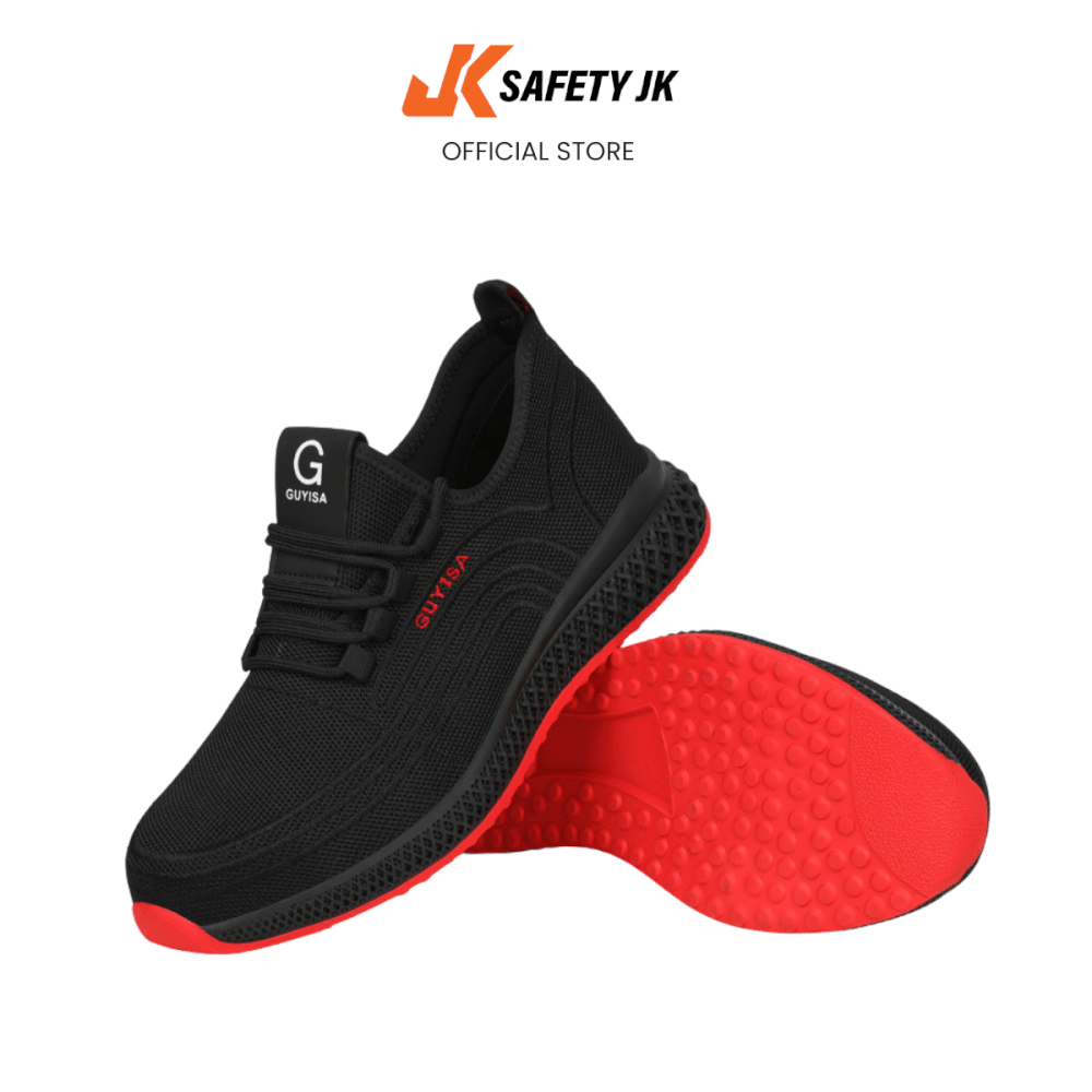 รองเท้าเซฟตี้ SAFETY JK รุ่น SJK-2217 เบอร์ 41 หัวเหล็ก กันลื่น น้ำหนักเบา ทรงสปอร์ต_1