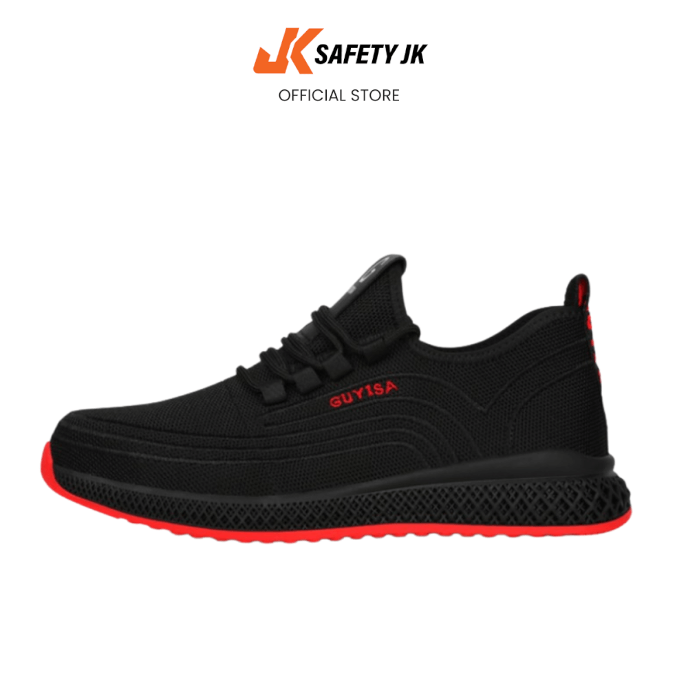 รองเท้าเซฟตี้ SAFETY JK รุ่น SJK-2217 เบอร์ 41 หัวเหล็ก กันลื่น น้ำหนักเบา ทรงสปอร์ต_2