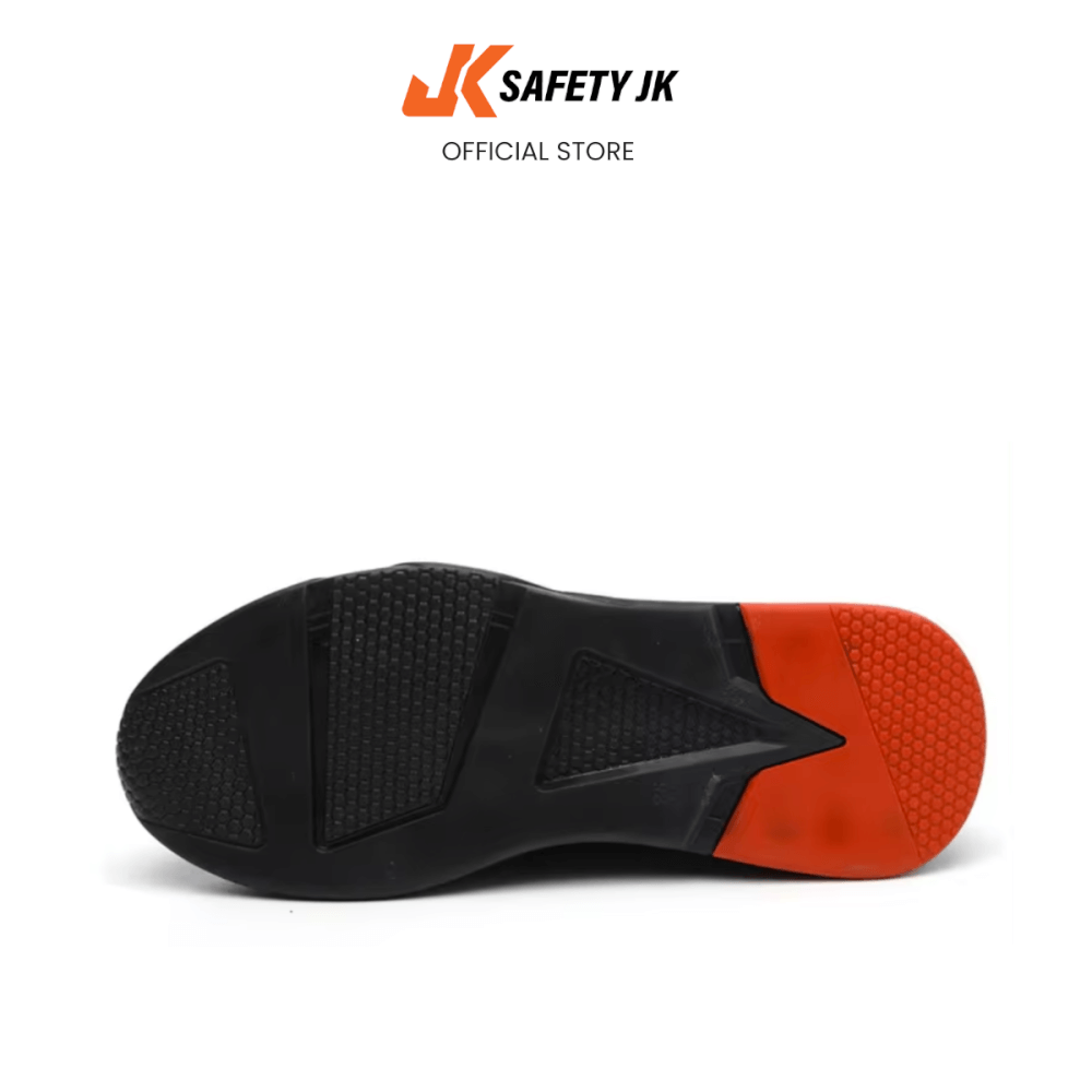 รองเท้าเซฟตี้ SAFETY JK รุ่น SJK-2207 เบอร์ 41 หัวเหล็ก กันลื่น น้ำหนักเบา ทรงสปอร์ต