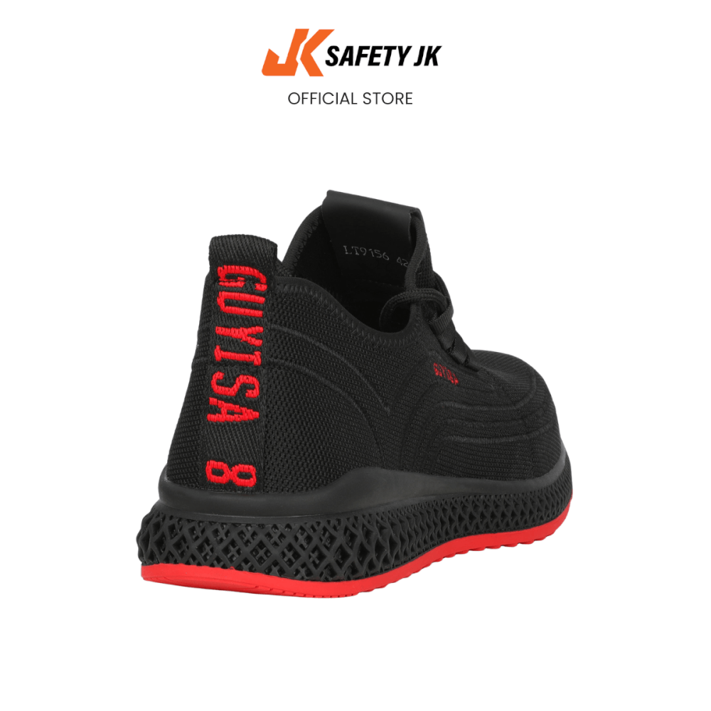 รองเท้าเซฟตี้ SAFETY JK รุ่น SJK-2217 เบอร์ 41 หัวเหล็ก กันลื่น น้ำหนักเบา ทรงสปอร์ต_3
