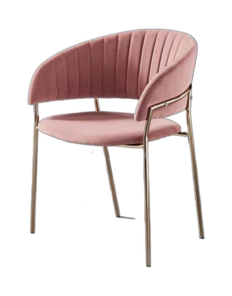 เก้าอี้สไตล์นอร์ดิก 109INHOME สีชมพู_0