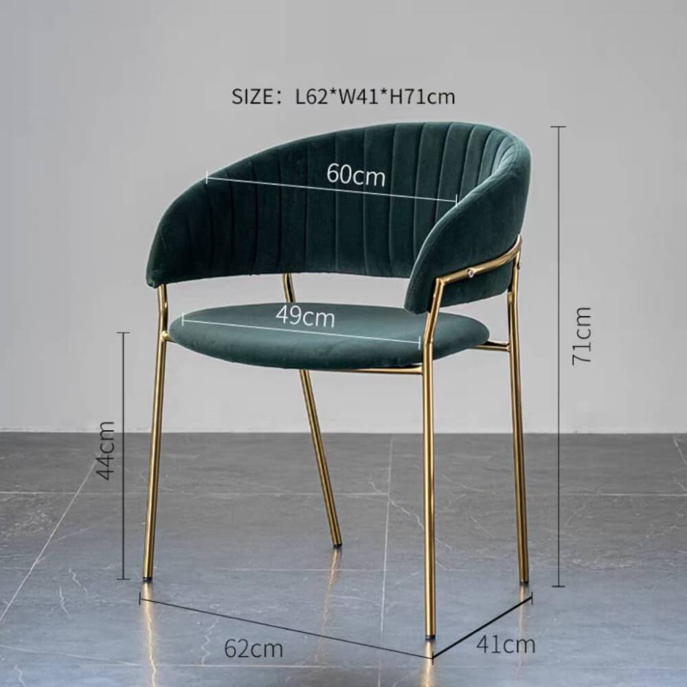 เก้าอี้สไตล์นอร์ดิก 109INHOME EMERALD GREEN_6