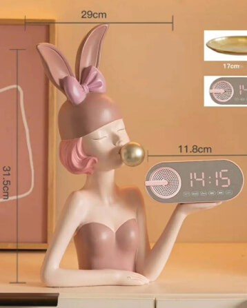 นาฬิกาบูลทูธ 109inhome รุ่น ตุ๊กตาหูกระต่าย _3