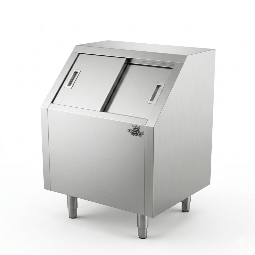 ถังน้ำแข็ง KINGCOOL สแตนเลส ทรงเฉียง_1