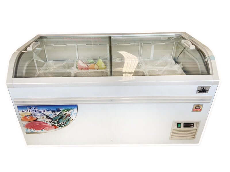 ตู้แช่สแตนเลส Kingcool SS-210GSPE พร้อมถาดสแตนเลส 8 ใบ