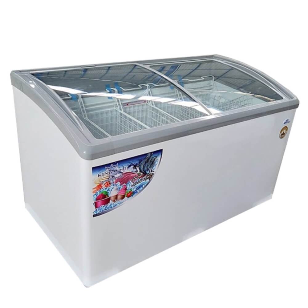 ตู้แช่แข็งฝากระจก Kingcool KX-160GAF ปรับได้ทั้งเย็นและแข็ง