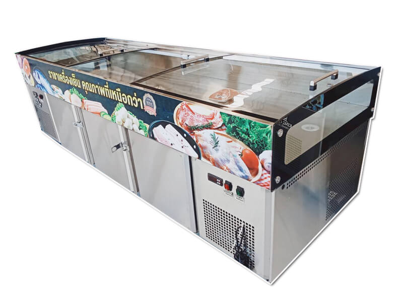 ตู้แช่สแตนเลส แช่อาหารสด Kingcool BT-250S