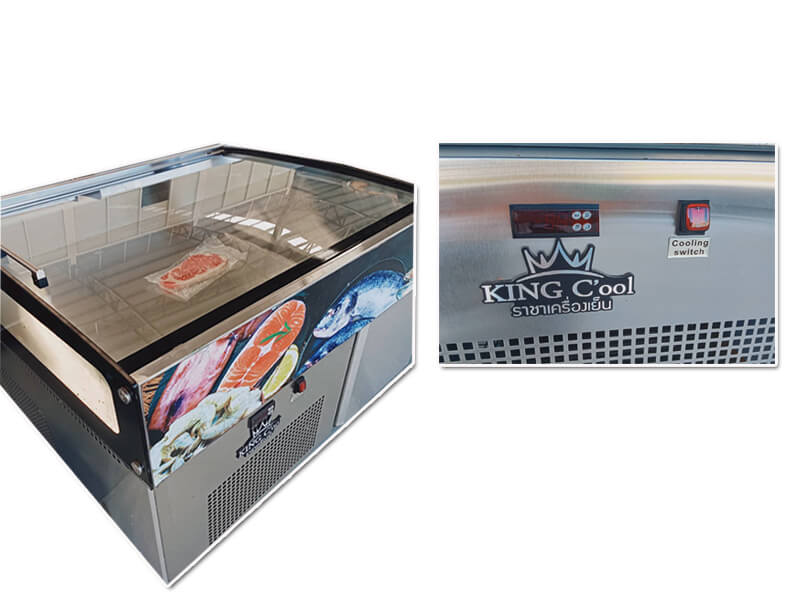 ตู้แช่สแตนเลส แช่อาหารสด Kingcool BT-300S
