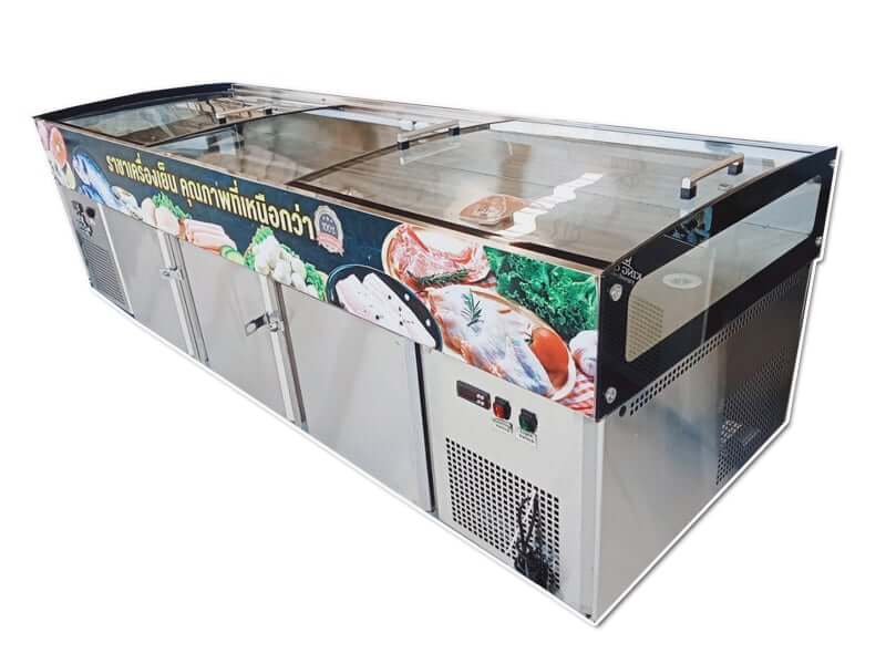 ตู้แช่สแตนเลส แช่อาหารสด Kingcool BT-250S