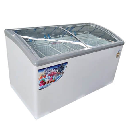 ตู้แช่แข็งฝากระจก Kingcool KX-160GAF ปรับได้ทั้งเย็นและแข็ง_1