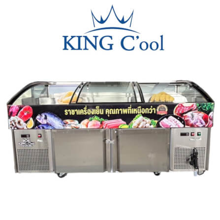 ตู้แช่สแตนเลส แช่อาหารสด Kingcool CP-250S _1