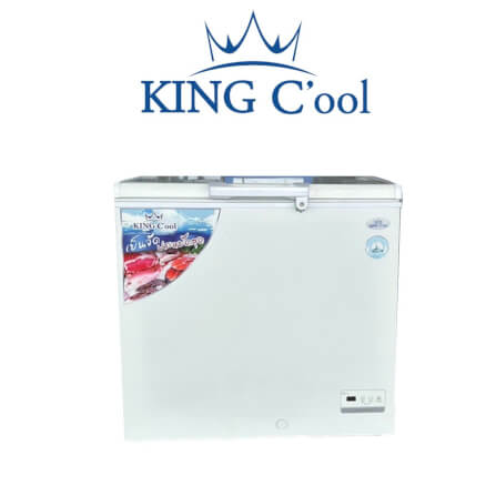 ตู้แช่แข็งฝาทึบ Kingcool KX-70RE 7 คิว สีขาว_1