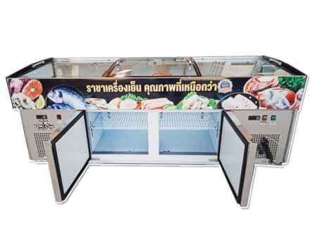 ตู้แช่สแตนเลส แช่อาหารสด Kingcool BT-200S_2