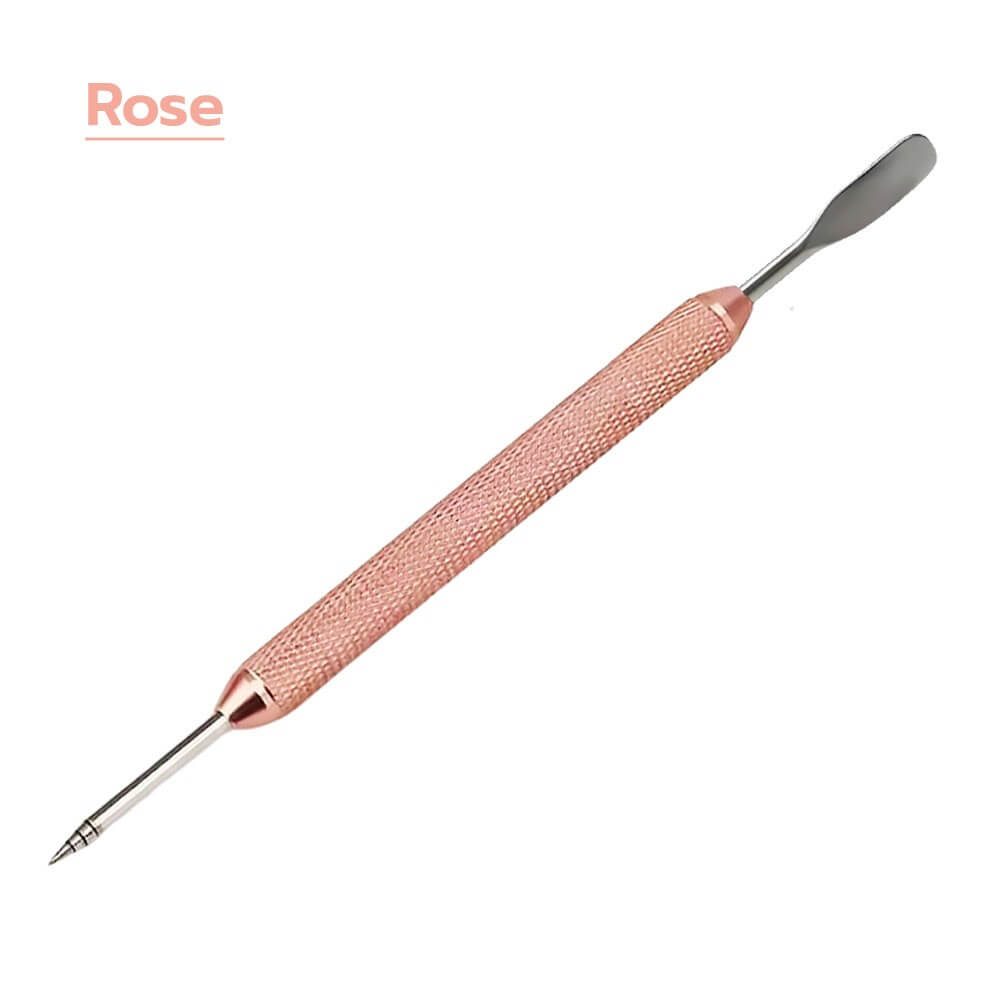 ปากกาวาดลายลาเต้อาร์ต ETZEL 	สแตนเลส ขนาด 13.5 CM สีชมพูอ่อน