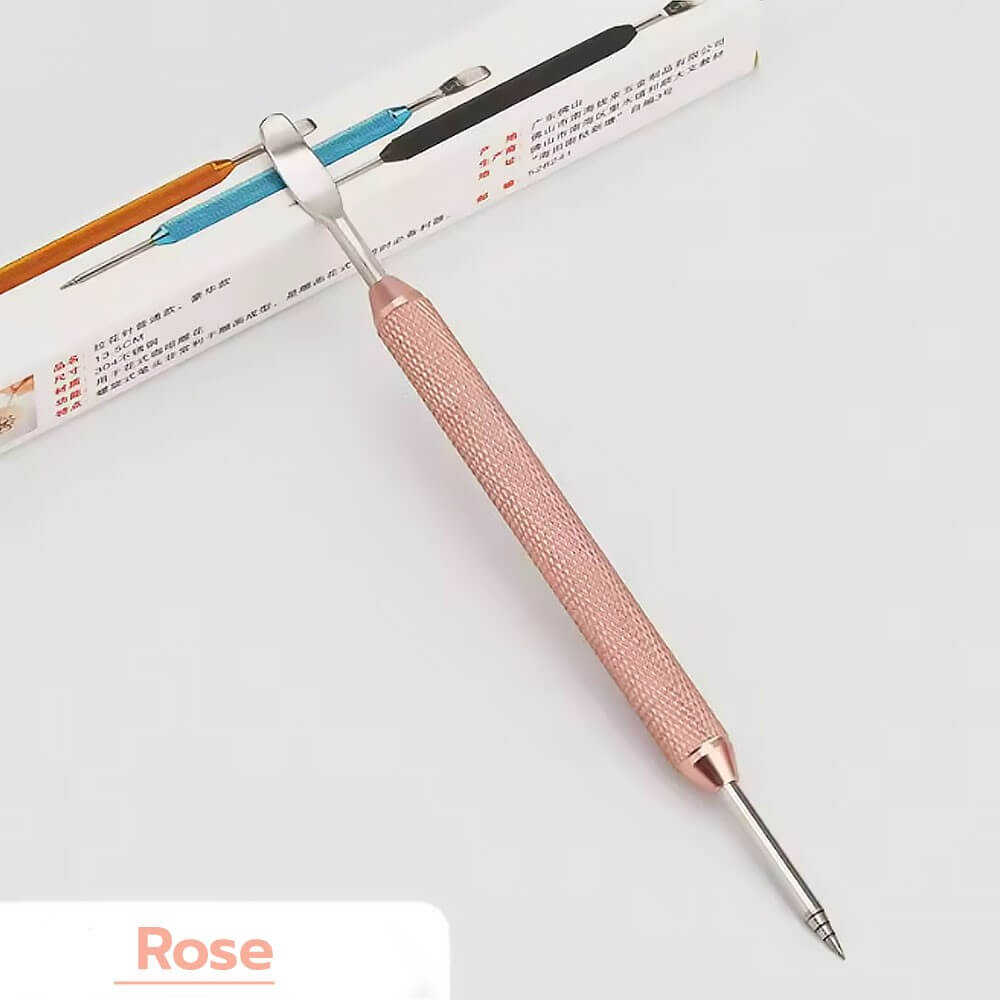 ปากกาวาดลายลาเต้อาร์ต ETZEL 	สแตนเลส ขนาด 13.5 CM สีชมพูอ่อน