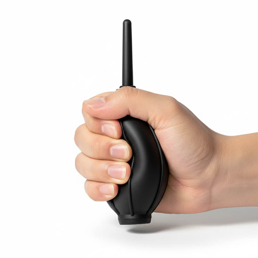 ลูกยางเป่าลม ETZEL ทำความสะอาดผงกาแฟ เป่าฝุ่น เศษสิ่งสกปรก สีดำ_2