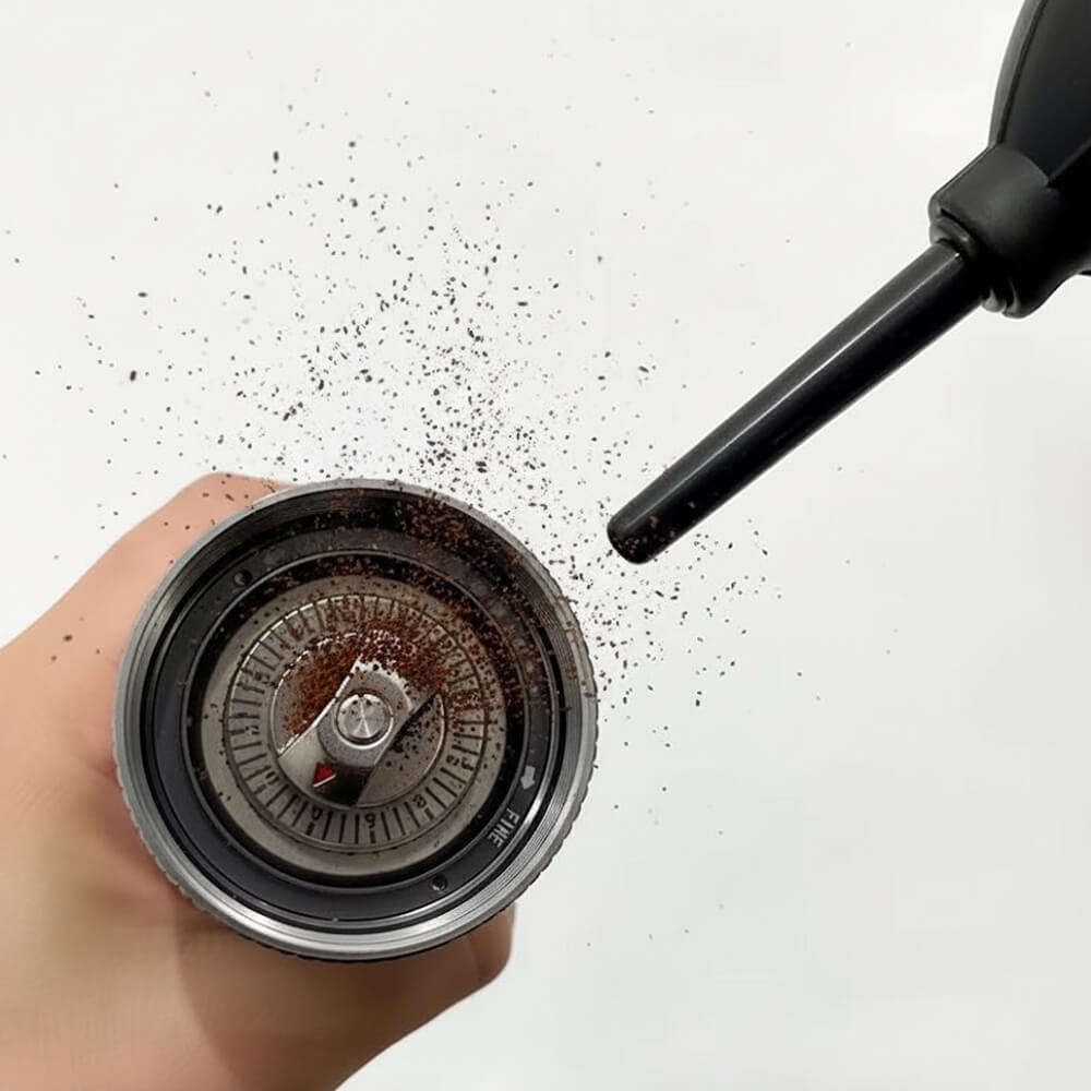 ลูกยางเป่าลม ETZEL ทำความสะอาดผงกาแฟ เป่าฝุ่น เศษสิ่งสกปรก สีดำ_3