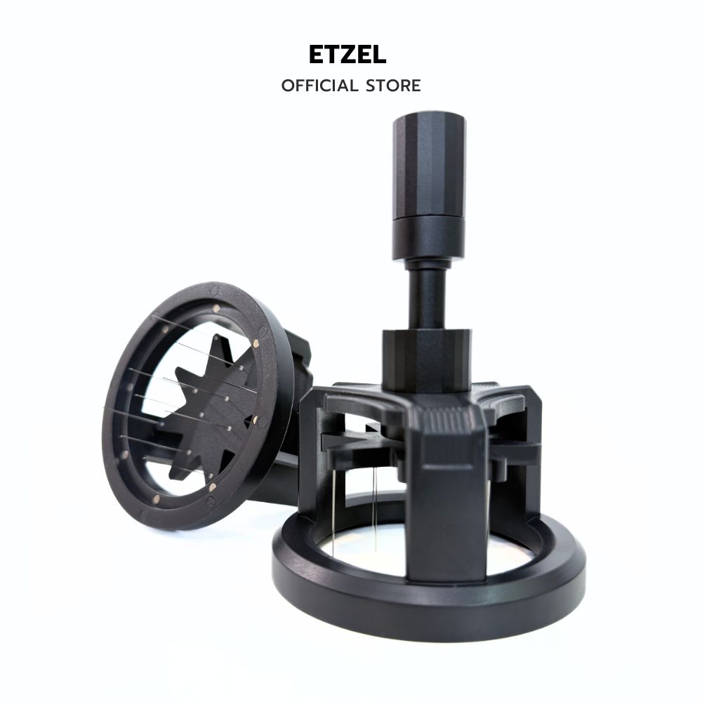 เข็มเกลี่ยผงกาแฟ ETZEL SN309-A 58 มม. สีดำ_0