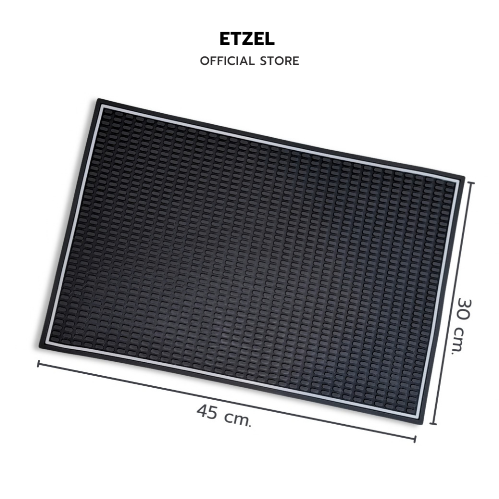แผ่นยางกันลื่นสำหรับเคาน์เตอร์บาร์ ETZEL สีพาสเทล รุ่นหนาพิเศษ สีม่วง_1
